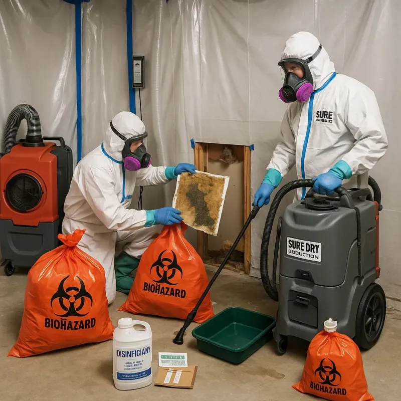 Contaminated Water Handling Protocols process in Hampshire County, WV